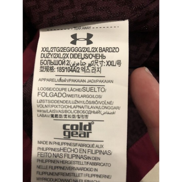 Under Armour Stephen Curry Basketball Jacket Bomber XXLT Men's Full Zip  New - Picture 8 of 8